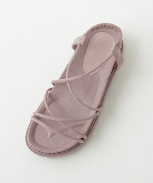 RAY CASSIN(レイカズン)の「ナロースポサン(サンダル・レディース・ブラック/ピンク/キナリ・MEDIUM/LARGE)」の13枚目の写真