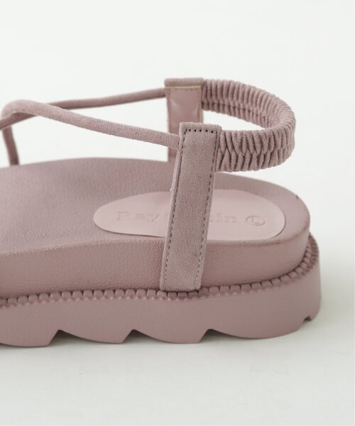 RAY CASSIN(レイカズン)の「ナロースポサン(サンダル・レディース・ブラック/ピンク/キナリ・MEDIUM/LARGE)」の18枚目の写真