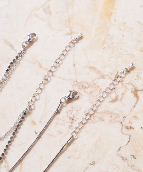 Chico（チコ）の「コインネックレスセット/スネークネックレス/チェーンネックレス（ネックレス・レディース・シルバー/ゴールド・FREE）」の6枚目の写真