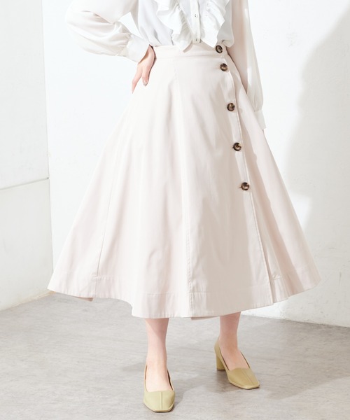 natural couture(ナチュラルクチュール)の「【WEB限定】マルチウェイトレンチコート(ビスチェ+スカートセット)(トレンチコート・レディース・ベージュ/オリーブ/アイボリー・FREE)」の15枚目の写真