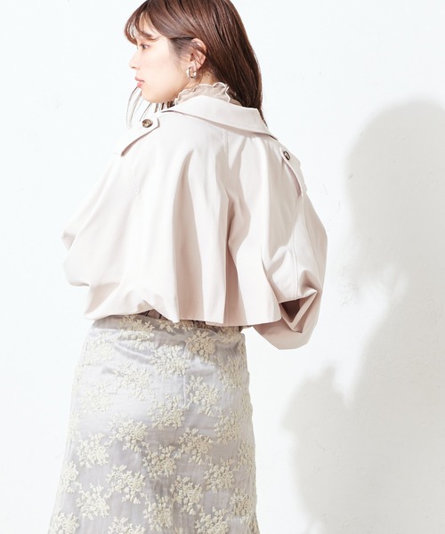 natural couture(ナチュラルクチュール)の「【WEB限定】マルチウェイトレンチコート(ビスチェ+スカートセット)(トレンチコート・レディース・ベージュ/オリーブ/アイボリー・FREE)」の9枚目の写真