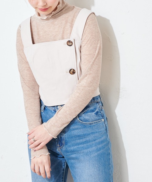 natural couture(ナチュラルクチュール)の「【WEB限定】マルチウェイトレンチコート(ビスチェ+スカートセット)(トレンチコート・レディース・ベージュ/オリーブ/アイボリー・FREE)」の17枚目の写真