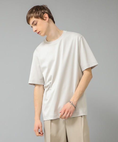 city（シティ）の「スムースTEE/SMOOTH TEE（Tシャツ/カットソー・メンズ・ブラック/グレー/ネイビー/ホワイト・1/3/2）」の3枚目の写真