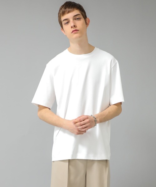 city（シティ）の「スムースTEE/SMOOTH TEE（Tシャツ/カットソー・メンズ・ブラック/グレー/ネイビー/ホワイト・1/3/2）」の2枚目の写真