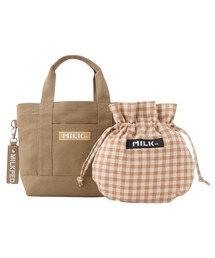 MILKFED. | MINI TOTE AND DRAWSTRING POUCH SET(トートバッグ)