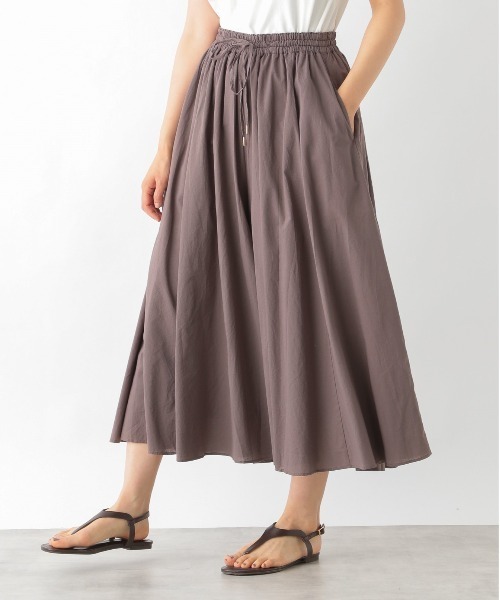 LEPSIM(レプシィム)の「軽やかコットンスカーチョ 925675(その他パンツ・レディース・ブラック/パープル/レッド/カーキ/ブルー/パープル系その他/グリーン/ブラウン・FREE)」の1枚目の写真