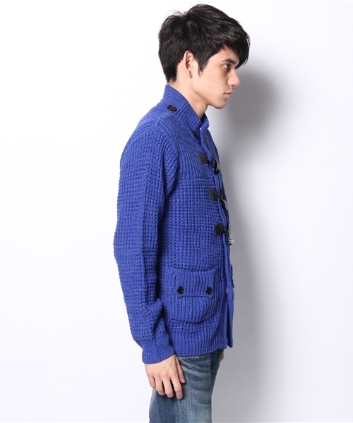 VENCEEXCHANGE（ヴァンスエクスチェンジ）の「アクリルポリプロピレンダッフルコート（ダッフルコート・メンズ・ブラック/ロイヤルブルー/レッド・LARGE/MEDIUM）」の6枚目の写真