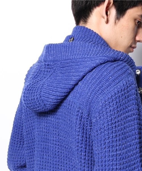 VENCEEXCHANGE（ヴァンスエクスチェンジ）の「アクリルポリプロピレンダッフルコート（ダッフルコート・メンズ・ブラック/ロイヤルブルー/レッド・LARGE/MEDIUM）」の12枚目の写真