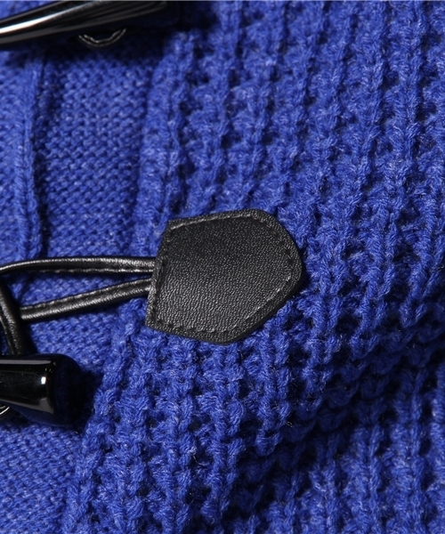 VENCEEXCHANGE（ヴァンスエクスチェンジ）の「アクリルポリプロピレンダッフルコート（ダッフルコート・メンズ・ブラック/ロイヤルブルー/レッド・LARGE/MEDIUM）」の13枚目の写真