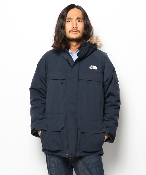 激安買取 相場 THE NORTH FACE マクマードパーカ ネイビー ダウン 