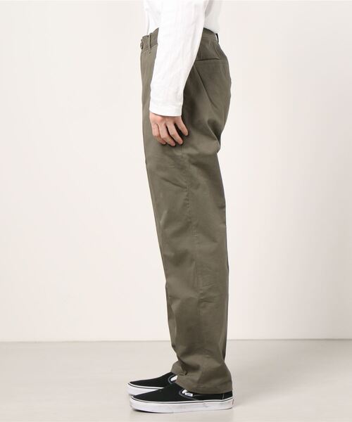 NANO universe（ナノユニバース）の「：ストレッチチノパンツ（チノパンツ・メンズ・ブラック/カーキ/ベージュ・L/M/S）」の4枚目の写真