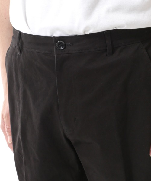 NANO universe（ナノユニバース）の「：ストレッチチノパンツ（チノパンツ・メンズ・ブラック/カーキ/ベージュ・L/M/S）」の9枚目の写真