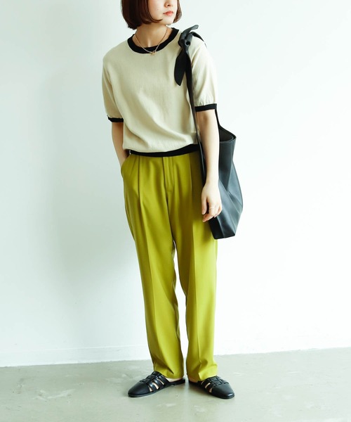 VACANCY（ヴァカンシー）の「ポーチ付きショッパーバッグ（トートバッグ・レディース・ブラック/グレイッシュベージュ・FREE）」の22枚目の写真