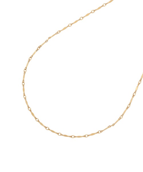 ROPE'（ロペ）の「K14GF デザインチェーンネックレス（ネックレス・レディース・ゴールド・FREE）」の4枚目の写真