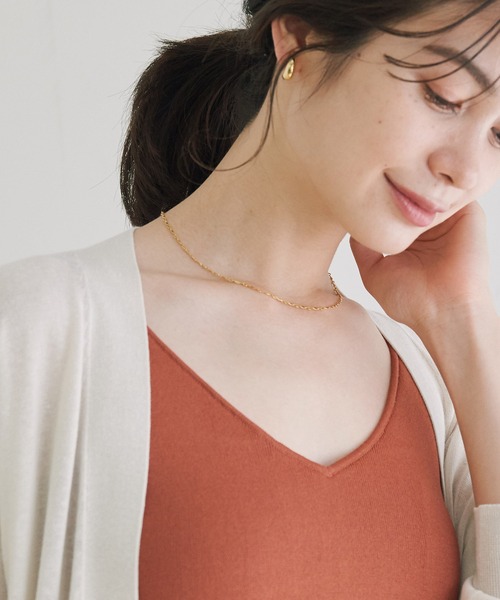 ROPE'（ロペ）の「K14GF デザインチェーンネックレス（ネックレス・レディース・ゴールド・FREE）」の7枚目の写真