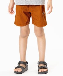 /カラーハーフパンツ 4分丈