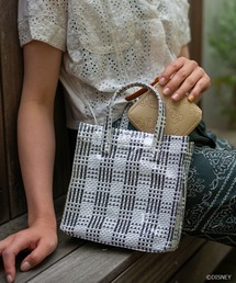 ガーデンチェックバッグ