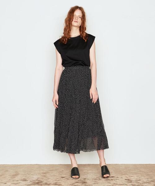 AEWEN MATOPH(イウエン マトフ)の「<AEWEN MATOPH(イウエン マトフ)>コットン クルーネック ノースリーブTシャツ◆(Tシャツ/カットソー・レディース・ホワイト/ブラック/イエロー/ライトピンク/モカ・FREE)」の13枚目の写真