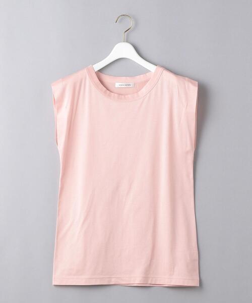 AEWEN MATOPH(イウエン マトフ)の「<AEWEN MATOPH(イウエン マトフ)>コットン クルーネック ノースリーブTシャツ◆(Tシャツ/カットソー・レディース・ホワイト/ブラック/イエロー/ライトピンク/モカ・FREE)」の14枚目の写真