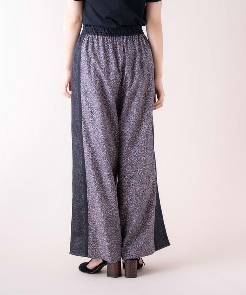 La SRIC（ラスリック）の「La SRIC / メランジ柄イージーパンツ【セットアップ可】（その他パンツ・レディース・チャコールグレー/グリーン・38）」の10枚目の写真