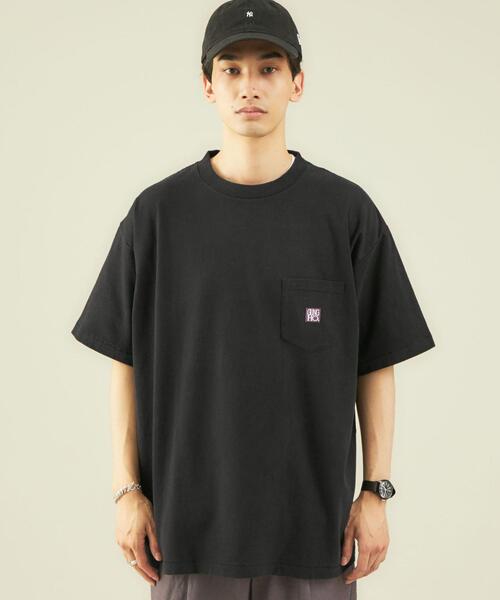 GUNG HO（ガンホー）の「OLT別注 [ ガンホー ] GUNG HO WORKERS 半袖 ポケット Tシャツ カットソー（Tシャツ/カットソー・メンズ・ホワイト/ブラック/ベージュ/パープル・S/M/L）」の7枚目の写真