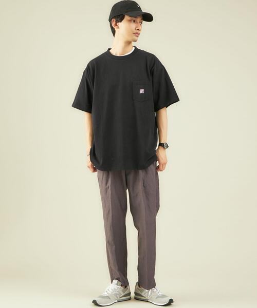 GUNG HO（ガンホー）の「OLT別注 [ ガンホー ] GUNG HO WORKERS 半袖 ポケット Tシャツ カットソー（Tシャツ/カットソー・メンズ・ホワイト/ブラック/ベージュ/パープル・S/M/L）」の17枚目の写真