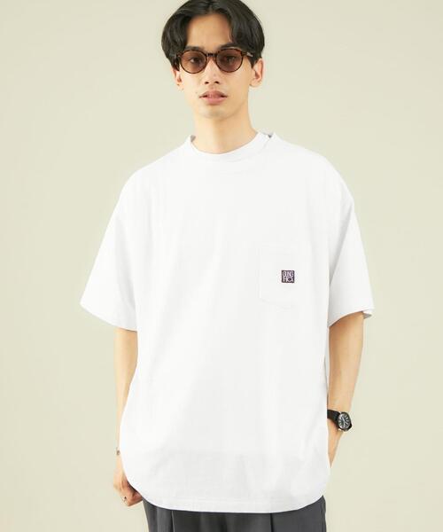 GUNG HO（ガンホー）の「OLT別注 [ ガンホー ] GUNG HO WORKERS 半袖 ポケット Tシャツ カットソー（Tシャツ/カットソー・メンズ・ホワイト/ブラック/ベージュ/パープル・S/M/L）」の20枚目の写真