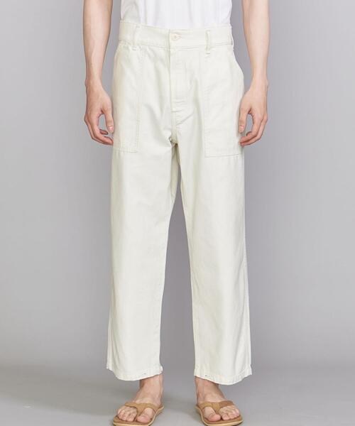 GUNG HO（ガンホー）の「【別注】 ＜GUNG HO(ガンホー)＞B-SATIN BAKER/パンツ（その他パンツ・メンズ・オリーブ/オフホワイト・33inch/28inch/29inch/31inch）」の9枚目の写真