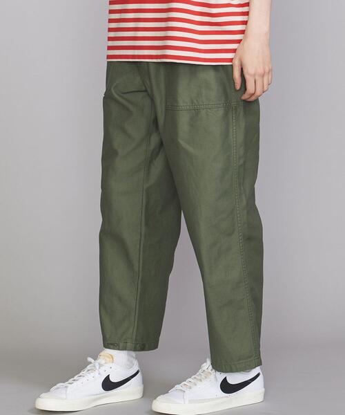 GUNG HO（ガンホー）の「【別注】 ＜GUNG HO(ガンホー)＞B-SATIN BAKER/パンツ（その他パンツ・メンズ・オリーブ/オフホワイト・33inch/28inch/29inch/31inch）」の11枚目の写真