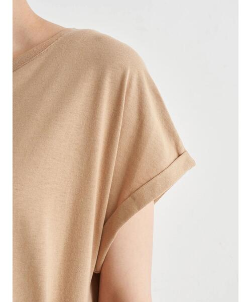 earth music&ecology（アースミュージックアンドエコロジー）の「バックティアードカットワンピース　＊（ワンピース・レディース・ブラック/ラベンダー/ベージュ・FREE）」の15枚目の写真