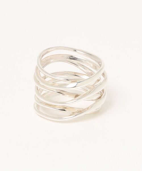 Scrap Book（スクラップブック）の「【Scrap Book】925SVくるくるリング（リング・レディース・シルバー・15 ）」の2枚目の写真