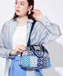 LeSportsac（レスポートサック）の「YORK SATCHEL アズール
