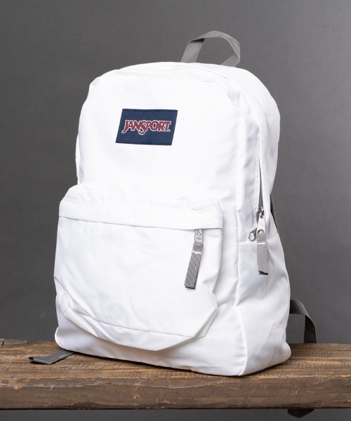 JANSPORT リュック 26L Super Break White 男女兼用 JANSPORT（ジャンスポーツ）の「【JANSPORT】Super Break