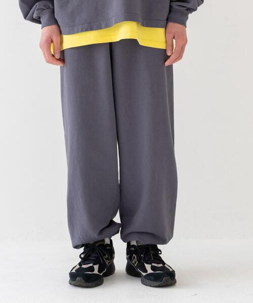 LOS ANGELES APPAREL(ロサンゼルスアパレル)の「【別注】<LOS ANGELES APPAREL×CITEN>フレンチテリー パンツ(スウェットパンツ・メンズ・ベージュ/ダークグレー・M/L)」の22枚目の写真