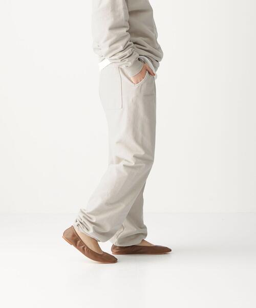 LOS ANGELES APPAREL(ロサンゼルスアパレル)の「【別注】<LOS ANGELES APPAREL×CITEN>フレンチテリー パンツ(スウェットパンツ・メンズ・ベージュ/ダークグレー・M/L)」の17枚目の写真