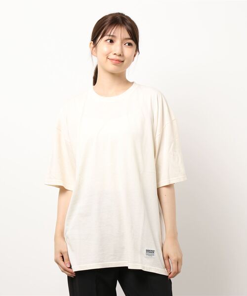 SIDEWAY STANCE（サイドウェイスタンス）の「【SIDEWAY STANCE】ヴィンテージ ピグメント加工 ビッグシルエット 半袖Tシャツ（Tシャツ/カットソー・メンズ・ミント/ブルー/ホワイト/ブラック/ネイビー/カーキ/ピンク/オレンジ・MEDIUM/LARGE/X-LARGE）」の22枚目の写真