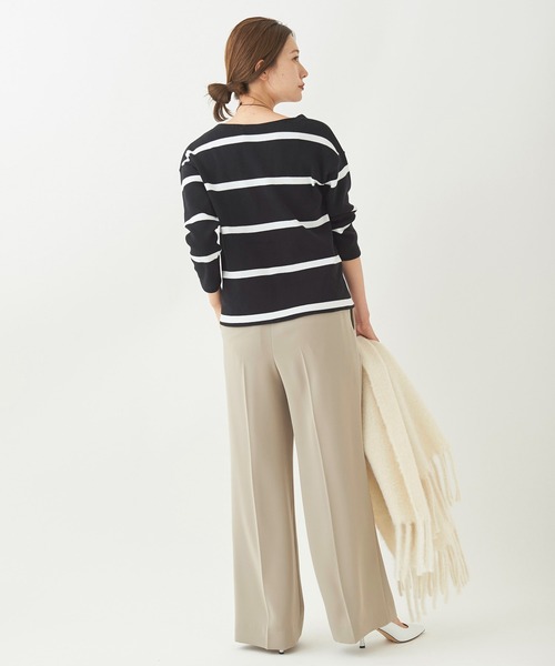 Plage - Plage【MAISON CORNICHON】SP WIDE BDR カットソー plage（プラージュ）の「【MAISON CORNICHON/メゾンコルニション