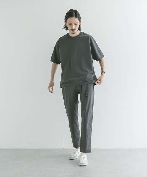 Gramicci(グラミチ)の「『別注』GRAMICCI×URBAN RESEARCH SOLOTEXドライタッチギャバパンツ(その他パンツ・メンズ・ブラック/ホワイト系その他/ベージュ系その他/チャコールグレー・LARGE/MEDIUM/SMALL)」の9枚目の写真