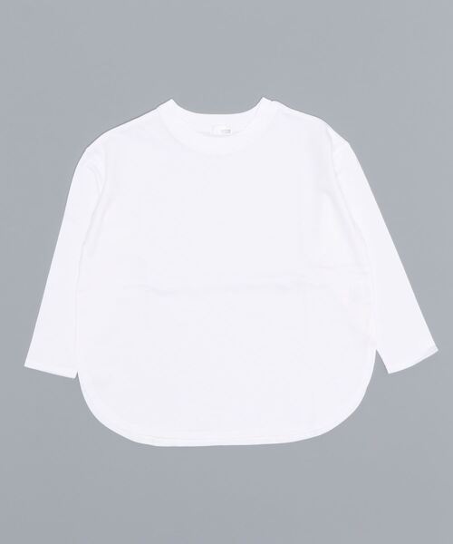 LOWRYS FARM（ローリーズファーム）の「ＵＳＡロングスリットＬＳ　214725（Tシャツ/カットソー・キッズ・ホワイト/グレー/オレンジ/グリーン・110cm/120cm/130cm）」の20枚目の写真