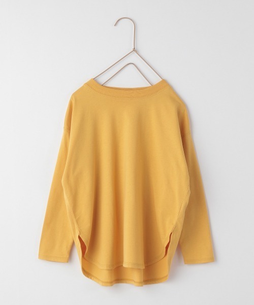 LOWRYS FARM（ローリーズファーム）の「ＵＳＡロングスリットＬＳ　214725（Tシャツ/カットソー・キッズ・ホワイト/グレー/オレンジ/グリーン・110cm/120cm/130cm）」の8枚目の写真