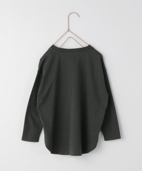 LOWRYS FARM（ローリーズファーム）の「ＵＳＡロングスリットＬＳ　214725（Tシャツ/カットソー・キッズ・ホワイト/グレー/オレンジ/グリーン・110cm/120cm/130cm）」の9枚目の写真