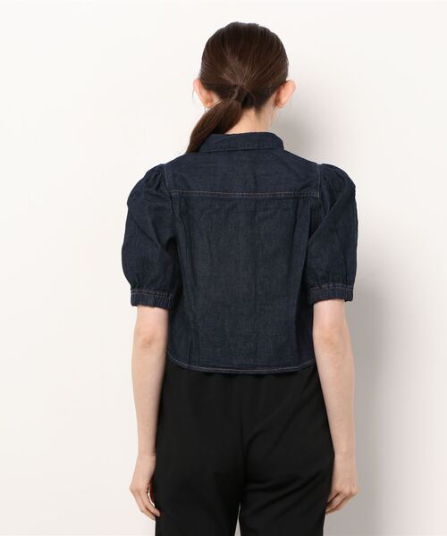 Levi's(リーバイス)の「ALICE SS DENIM BLOUSE DON'T TRIP 4(シャツ/ブラウス・レディース・ダークインディゴブルー・S/M/XS)」の3枚目の写真