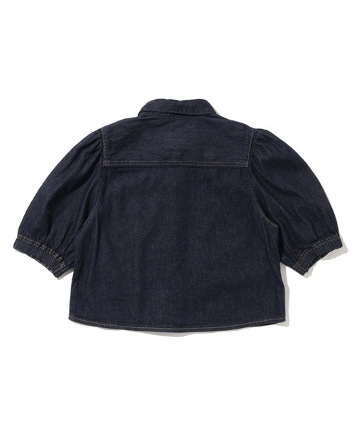 Levi's(リーバイス)の「ALICE SS DENIM BLOUSE DON'T TRIP 4(シャツ/ブラウス・レディース・ダークインディゴブルー・S/M/XS)」の11枚目の写真
