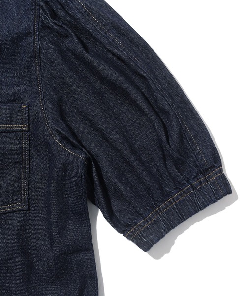 Levi's(リーバイス)の「ALICE SS DENIM BLOUSE DON'T TRIP 4(シャツ/ブラウス・レディース・ダークインディゴブルー・S/M/XS)」の13枚目の写真