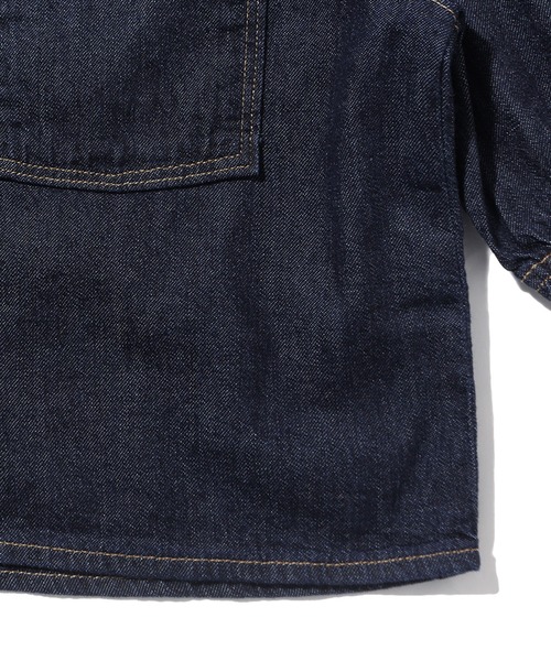 Levi's(リーバイス)の「ALICE SS DENIM BLOUSE DON'T TRIP 4(シャツ/ブラウス・レディース・ダークインディゴブルー・S/M/XS)」の14枚目の写真