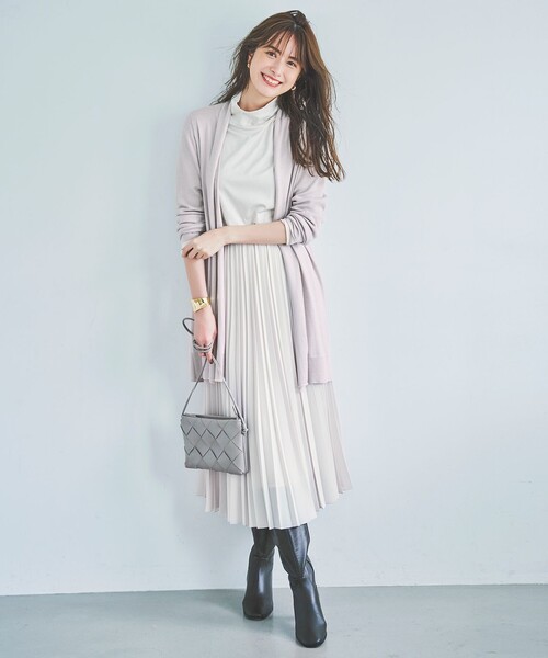 J.PRESS(ジェイプレス)の「レザー ロングブーツ(ブーツ・レディース・ダークブラウン系/ブラック系・24.5/23.5)」の3枚目の写真