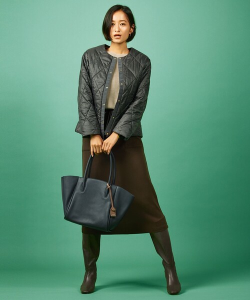 J.PRESS(ジェイプレス)の「レザー ロングブーツ(ブーツ・レディース・ダークブラウン系/ブラック系・24.5/23.5)」の5枚目の写真
