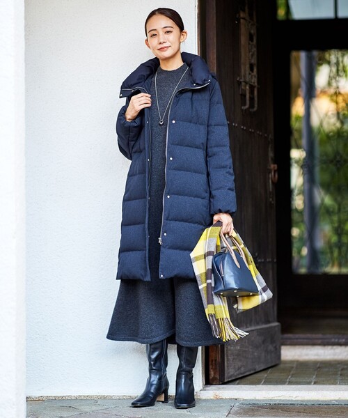 J.PRESS(ジェイプレス)の「レザー ロングブーツ(ブーツ・レディース・ダークブラウン系/ブラック系・24.5/23.5)」の15枚目の写真