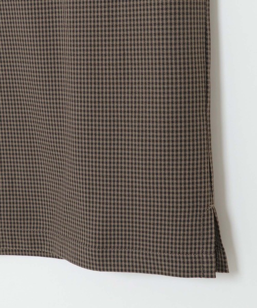 IKKA LOUNGE（イッカラウンジ）の「LANATEC CPOシャツ（シャツ/ブラウス・メンズ・ブラック/ダークブラウン・S/M/L/XL）」の4枚目の写真