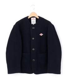 DANTON | 【DANTON】ウールライトパイル カラーレスジャケット MEN(ノーカラージャケット)